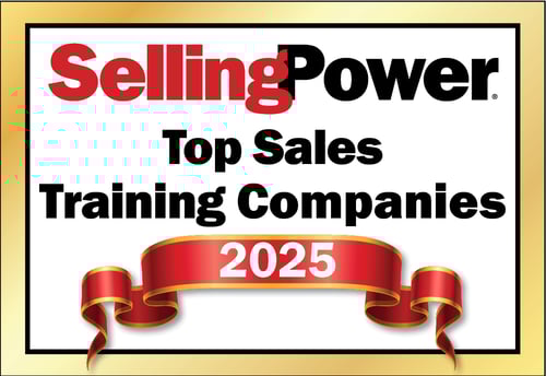 Selling Power 2025 Top Sales Training Company Ribbon