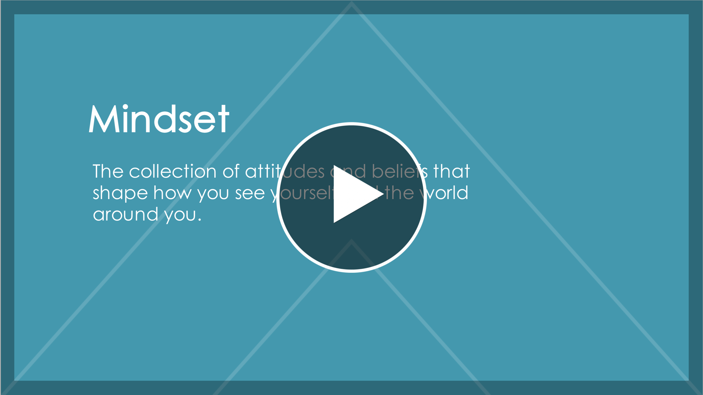 CSS_Leadership Mindset Sample Video